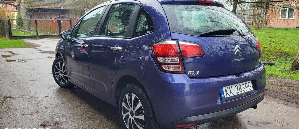 Citroen C3 cena 19900 przebieg: 140000, rok produkcji 2013 z Kraków małe 407
